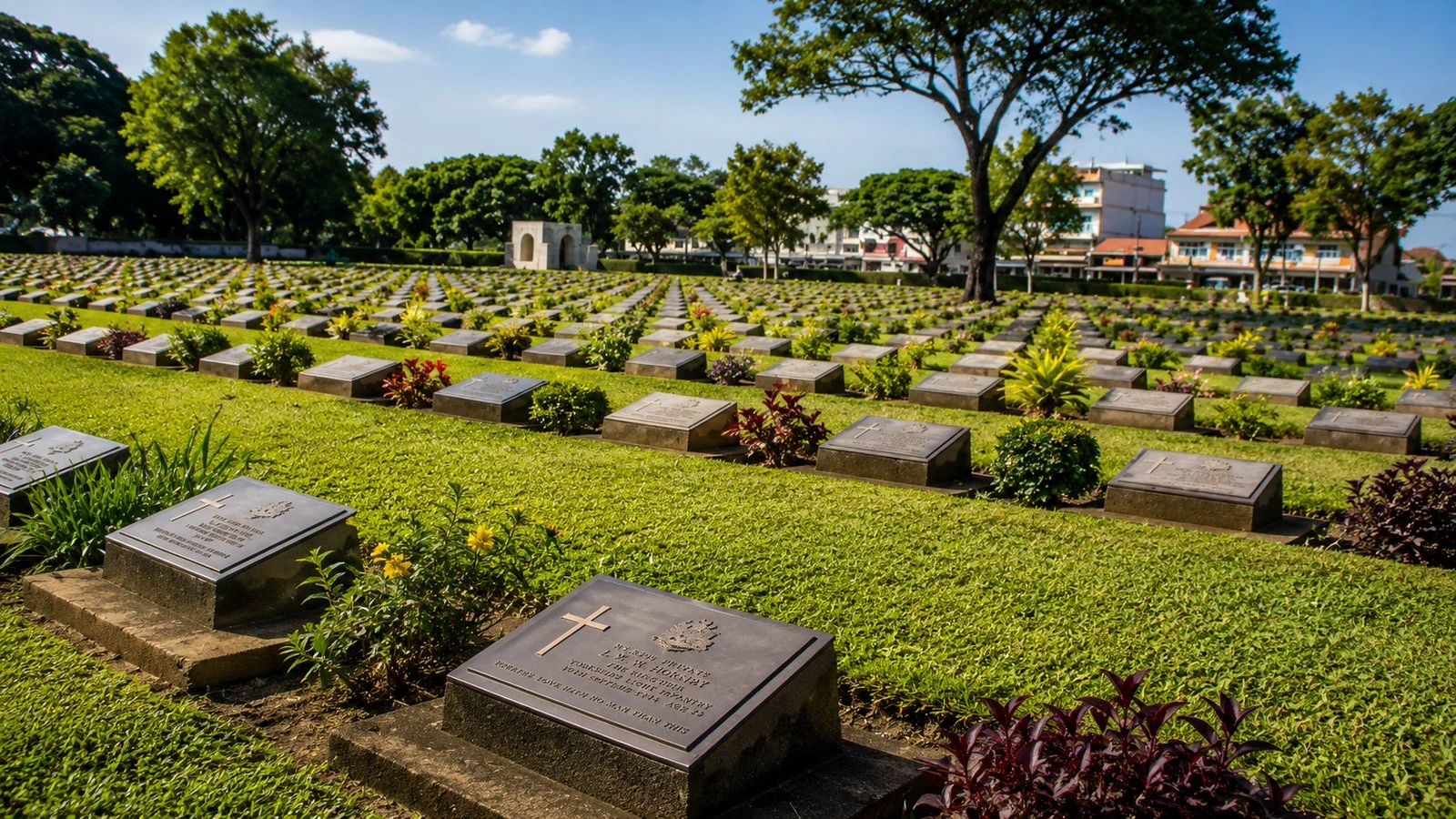 Kanchanaburi war cemetery